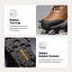 thumbnail image 4 of Botas tácticas impermeables para hombre NORTIV 8 marrón talla 11, 4 of 7