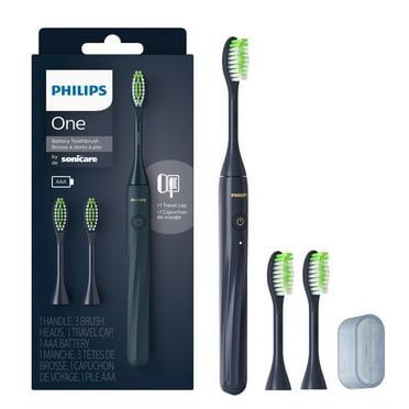 Philips One by Sonicare Battery Toothbrush, Midnight Blue, HY1100/61