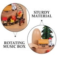 thumbnail image 3 of MLINS Elegant Rotating Rotating Music Box Exquisite Home Decor Piece Birthday Wooden Horse Music Box for Girl Women Detailed Sculpting Plays Melodious Music, 3 of 8