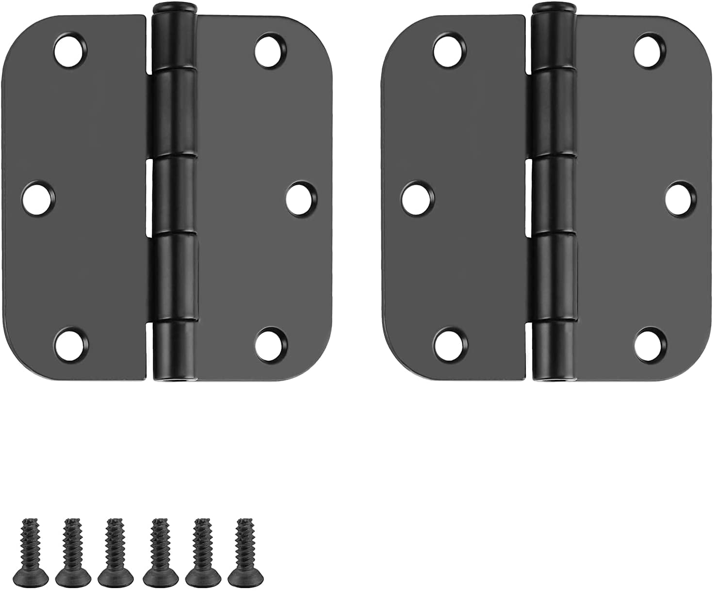 Buy Goldenwarm 18 Pack Black Door Hinges Matte Black 3.5 inch BiFold