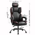 thumbnail image 4 of Imperial Black Ohio State Buckeyes Champ Chair, 4 of 5