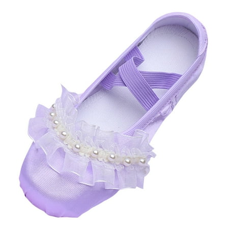 

Kureaily Children Shoes Dance Shoes Warm Dance Ballet Performance Indoor Shoes Yoga Dance Shoes Toddler Running Shoes Girls Booties for Girls 5-5.5 Years