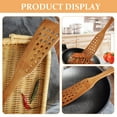 thumbnail image 2 of GOOHOCHY Wooden Cooking Spatula with Ergonomic Handle for and Comfortable Use in Kitchen, 2 of 8