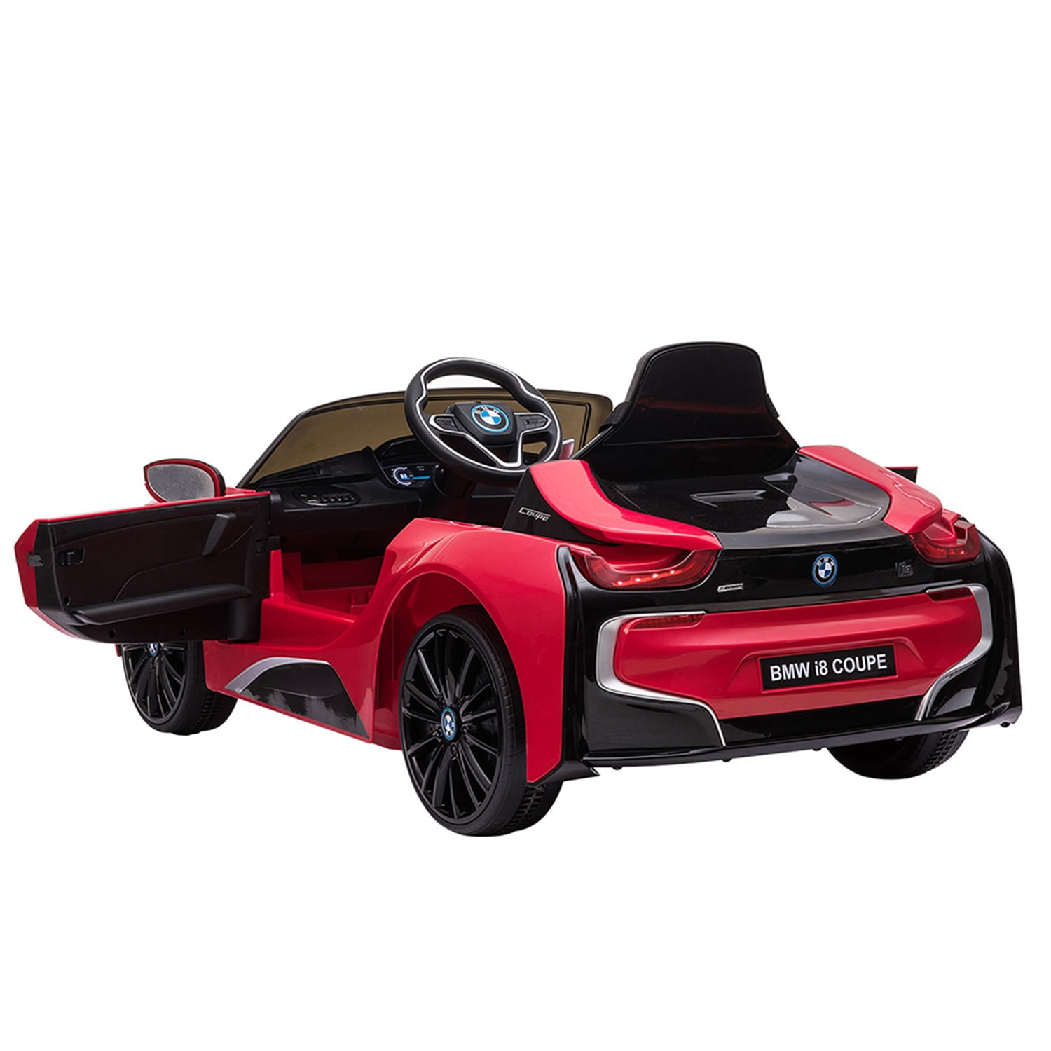CIPACHO Officially Licensed 12V Electric Kids Ride-On Car Toy with Remote Control Music Horn Lights Suspension Wheels, Red CIPACHO Officially Licensed 12V Electric Kids Ride-On Car Toy with Remote Control Music Horn Lights Suspension Wheels, Red