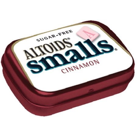 Altoids Smalls Sugar Free Cinnamon Mints, 0.37 Ounce Tins, 9 Count by Wrigley