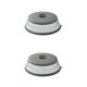 thumbnail image 4 of Wosthever 1Pcs Collapsible Microwave Plate Cover Foldable Guard Vegetables Covers Folding -proof Splatter Microwave Type3 NO3, 4 of 6
