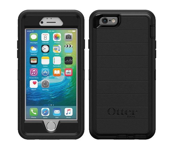 OtterBox DEFENDER SERIES Case &amp; Holster for iPhone 6 / iPhone 6S - Black