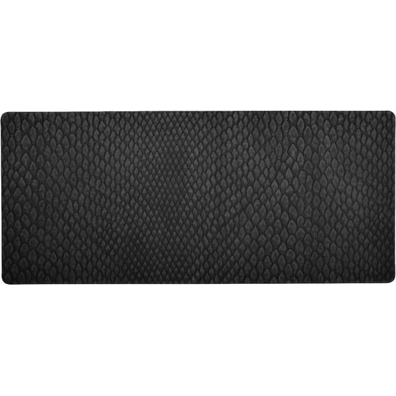 Black Snake Skin Print Large Gaming Mouse Pad Big Mousepad Mice Keyboard Mat with Non-Slip Rubber Base for Computer Laptop Home & Office, 31.5 X 11.8 inch