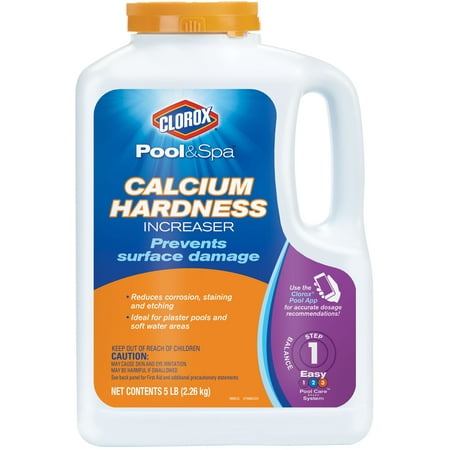 Clorox Pool&Spa Calcium Hardness Increaser, 5 lbs (For Pool (Best Pool Chemicals To Use)