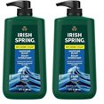 thumbnail image 1 of Gel de baño Irish Spring Moisture Blast 900 ml (paquete de 2), 1 of 9