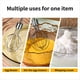 thumbnail image 4 of Batidora de Alimentos Eléctrica Portátil Inalámbrica, Batidora Automática para Masa, Huevos, Repostería, Crema, Herramienta de Cocina, Color Verde., 4 of 5