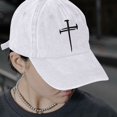 thumbnail image 2 of Breezora Funny Adjustable Baseball Hat for Men and Women with Christian Theme Casual Outdoor Sports Cap Perfect for Daily Wear and Activities, 2 of 5