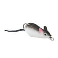 thumbnail image 1 of Artificial Bait Mouse Shape Soft Fishing Lures Dual Hooks Tackle Accessory (Dark Grey), 1 of 9