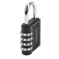 thumbnail image 1 of Luggage Lock, Locker  Black 4 Digit Universal  for Gymnasiums for Doors for, 1 of 8