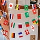 thumbnail image 4 of GOOHOCHY 1 juego de banderas de países para fiestas de fútbol. Banderas de hilo para fiestas con temática de fútbol., 4 of 8