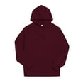 thumbnail image 2 of CONROSES Men's Hoodies Solid Color Plus Size Hoodie for Men Long Sleeve Warm Pullover Hooded Sweatshirt Soft Fall Winter Sweatshirts With Pocket, 2 of 4