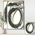 thumbnail image 2 of Gold Glamour Circle IV - Posh & Luxe Framed Canvas, 2 of 3