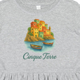thumbnail image 4 of Inktastic Cinque Terre Coastal Illustration Girls Toddler Dress, 4 of 5