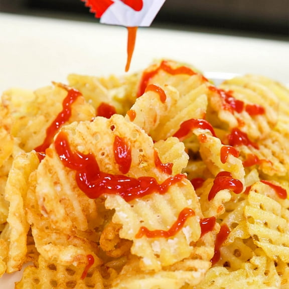 Rkxzt Potato Slicer,Potato Chip Mesh Knife Wooden Handle Vegetable Cutter Potato Eraser Tool,Kitchen Utensils Gadgets