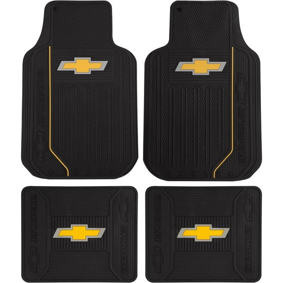Plasticolor 001696ZX4 Chevrolet Elite Series Front and RearFloor Mat - Set of 4 peices