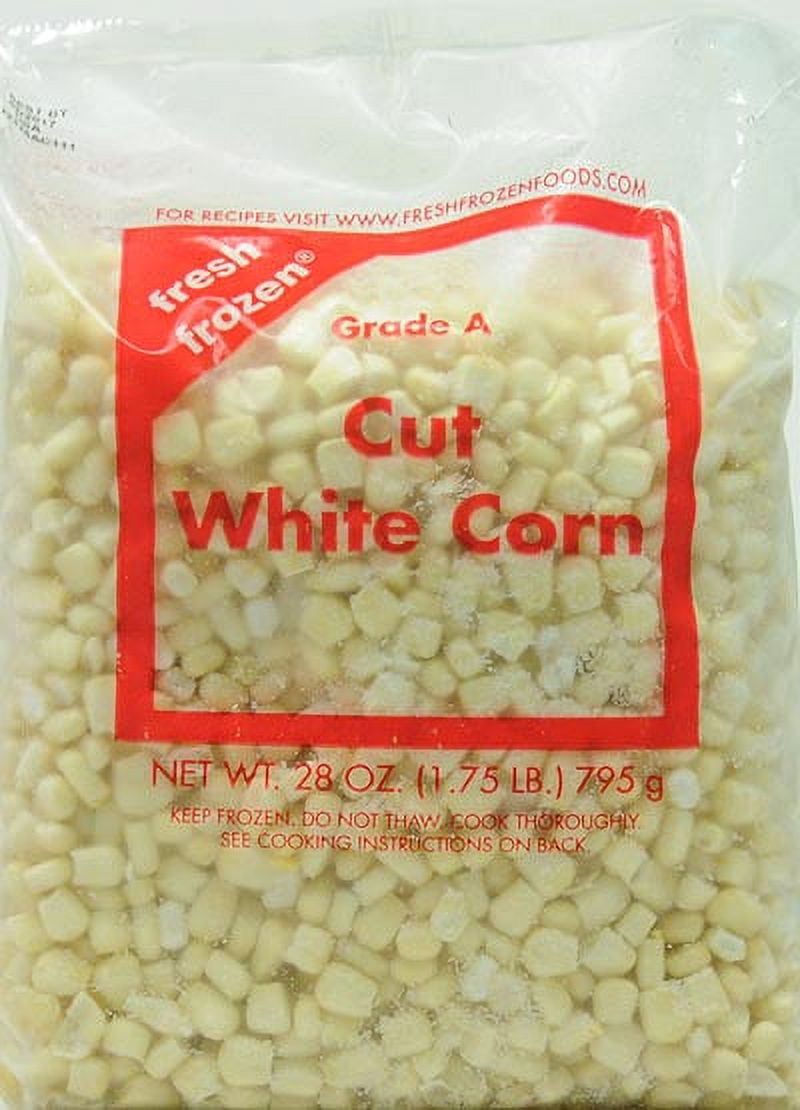 Fresh Frozen Cut White Corn, 28 oz