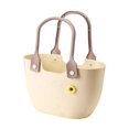thumbnail image 3 of Canasta de organizador de ducha, cesta de baño en dormitorios Mango cómodo de almacenamiento práctico Bin Bath Storage Organizer Bin para el hogar, 3 of 8