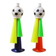 thumbnail image 2 of Cuernos de voz de tono alto Ayuda de fútbol suave cuerno Ehuebsd de plástico para porristas accesorios de juegos deportivos para fiesta de carnaval Color aleatorio, 2 of 3
