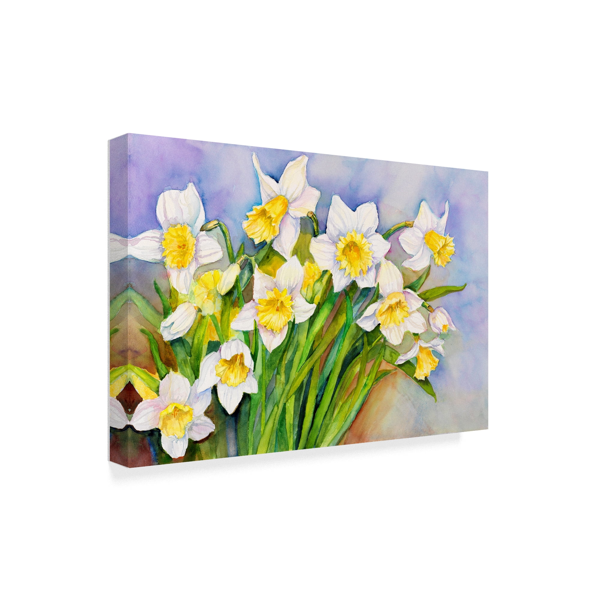 Trademark Fine Art 'Daffodil Cluster' Canvas Art by Joanne Porter
