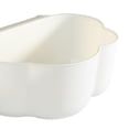 thumbnail image 2 of Barril De Basura Cesta de almacenamiento colgante Organizador Papelera Estante Herramienta de cocina para el hogar (Blanco) Wdftyju Libre de BPA, 2 of 3
