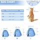 thumbnail image 4 of Collar isabelino anti-mordeduras para gatos, collar protector para perros, gatos y cachorros, protector ajustable para el cuello contra lesiones en gatos, perros y conejos., 4 of 5