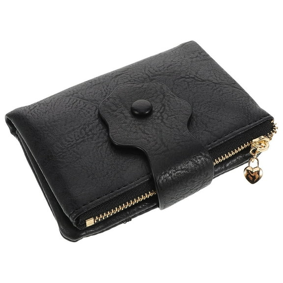 Raindrops Coin Purse Women Change for Holder Woman Miss Black