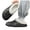 Black, variant on Fleece Lined House Slippers for Womens Mens Lightweight Hollow Out Non Slip Clogs Casual Platform Bedroom Side Shoes