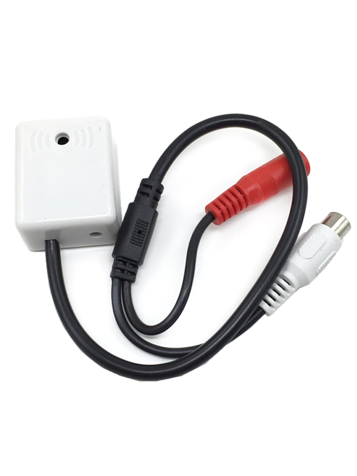 CCTV Camera Cable Audio Microphone RCA DC High Sensitivity Gain Stick