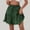 Green, variant on Tennis Skirts for Women Summer Women Solid Lace Up High Waist Pleated Ruffle Fold Skirt for Everyday Wear Green L