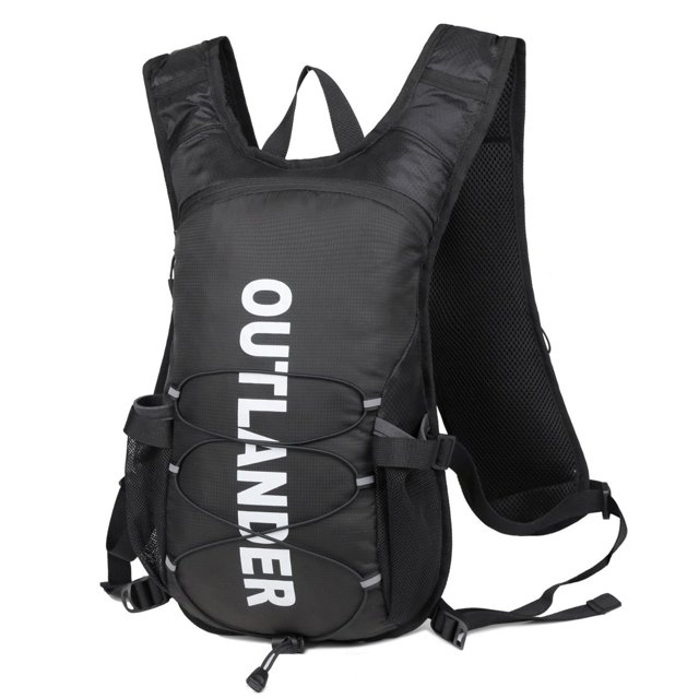 Breathable Hydration Backpack Nylon Reflective Water Bladder Backpack for Cycling