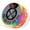 Orange, variant on Shower Speaker IPX7, 360? Stereo Sound Bathroom Speaker 5.3 with RGB Lights, Suction Cup and Microphone, Mini Shower Radio for /Party/Outdoor