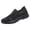 Black, variant on Mens Walking Shoes Lightweight Breathe Mesh Running Shoes Slip On Fashion Tennis Sneakers Comfort Gym Workout Zapatos de Hombre