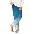 thumbnail image 2 of Hirioo Christmas Snowflakes for Teenagers' Pajama Pants Womens Lounge Pants with Pockets Pj Bottoms Pants for Men-Large, 2 of 6