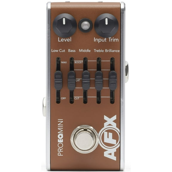 Fishman AFX Pro EQ Mini Acoustic Preamp & EQ Pedal