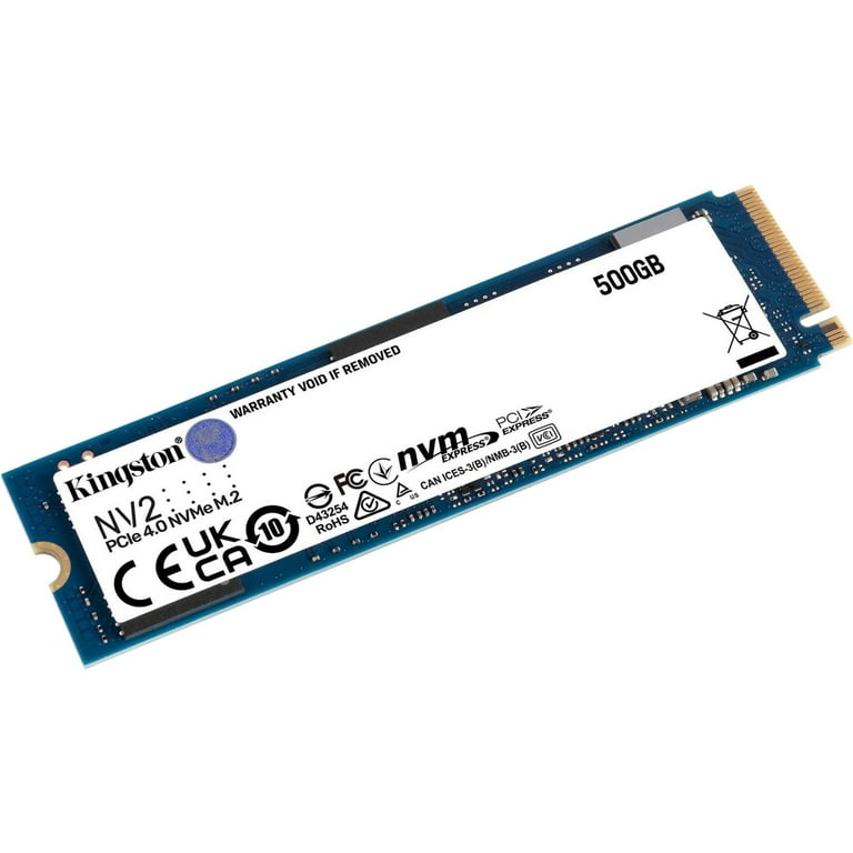 Kingston 500 GB Solid State Drive, M.2 2280 Internal, PCI Express