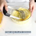 thumbnail image 3 of Hand Held Potato Masher - Professional Stainless Steel with Soft Comfort Handles Food Masher, 3 of 5