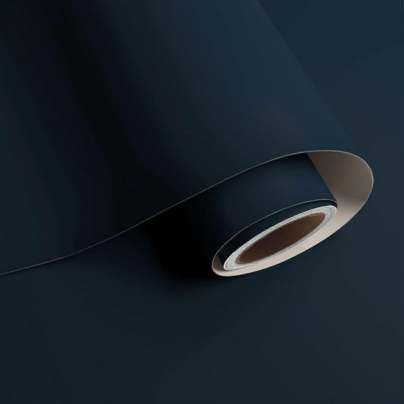 Navy Blue Peel And Stick Wallpaper, Waterproof Contact Paper