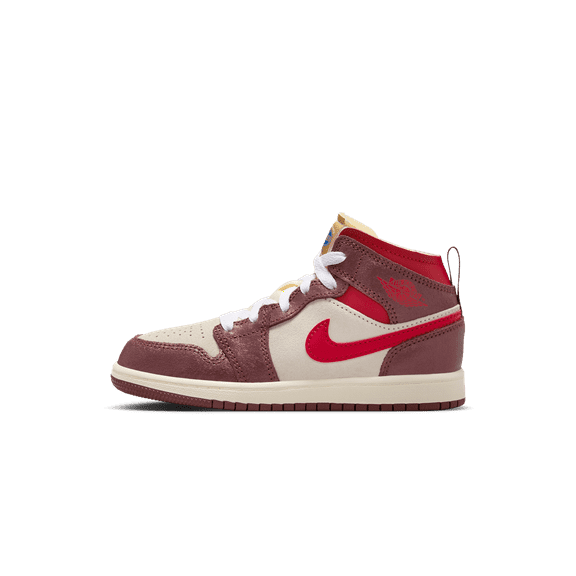 Jordan PRE SCHOOL Jordan 1 Mid SE PS "Bread Butter & Sole" HF3198 100 from Stadium Goods