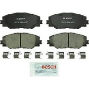Bosch BC1211 QuietCast Premium Ceramic Disc Brake Pad Set For Pontiac: 2009-10 Vibe; Scion: 2015 iM, 2011-16 tC; Toyota: 2017 Corolla iM, 2009-13 Matrix, 2016-17 Mirai, 2006-18 RAV4; Front
