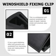 thumbnail image 2 of CIMAXIC 1 Pair Golfs Cart Windshield Clamps Replacement Retaining Clips (Black),2.17"X2.01"X2.01", 2 of 4