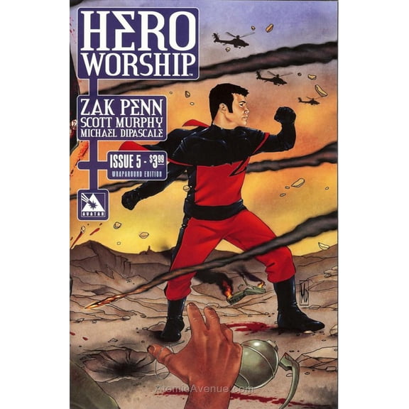 Hero Worship #5A VF ; Avatar Comic Book