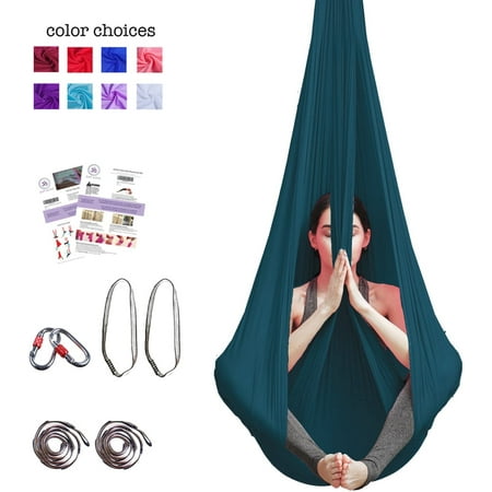 Aerial Yoga Hammock - Premium Aerial Silk Yoga Swing for...