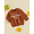 thumbnail image 6 of Mommy and Me Matching Outfits Letter Print Round Neck Pullover Long Sleeve Sweatshirts Tops, 6 of 10