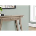 thumbnail image 2 of Monarch Specialties Accent Table - Dark Taupe Console Table with a Storage Drawer, 2 of 5
