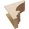 thumbnail image 6 of 11"W x 22"D x 22"H Classic Diane Rough Cedar Woodgrain TimberThane Corbel, Primed Tan, 6 of 6